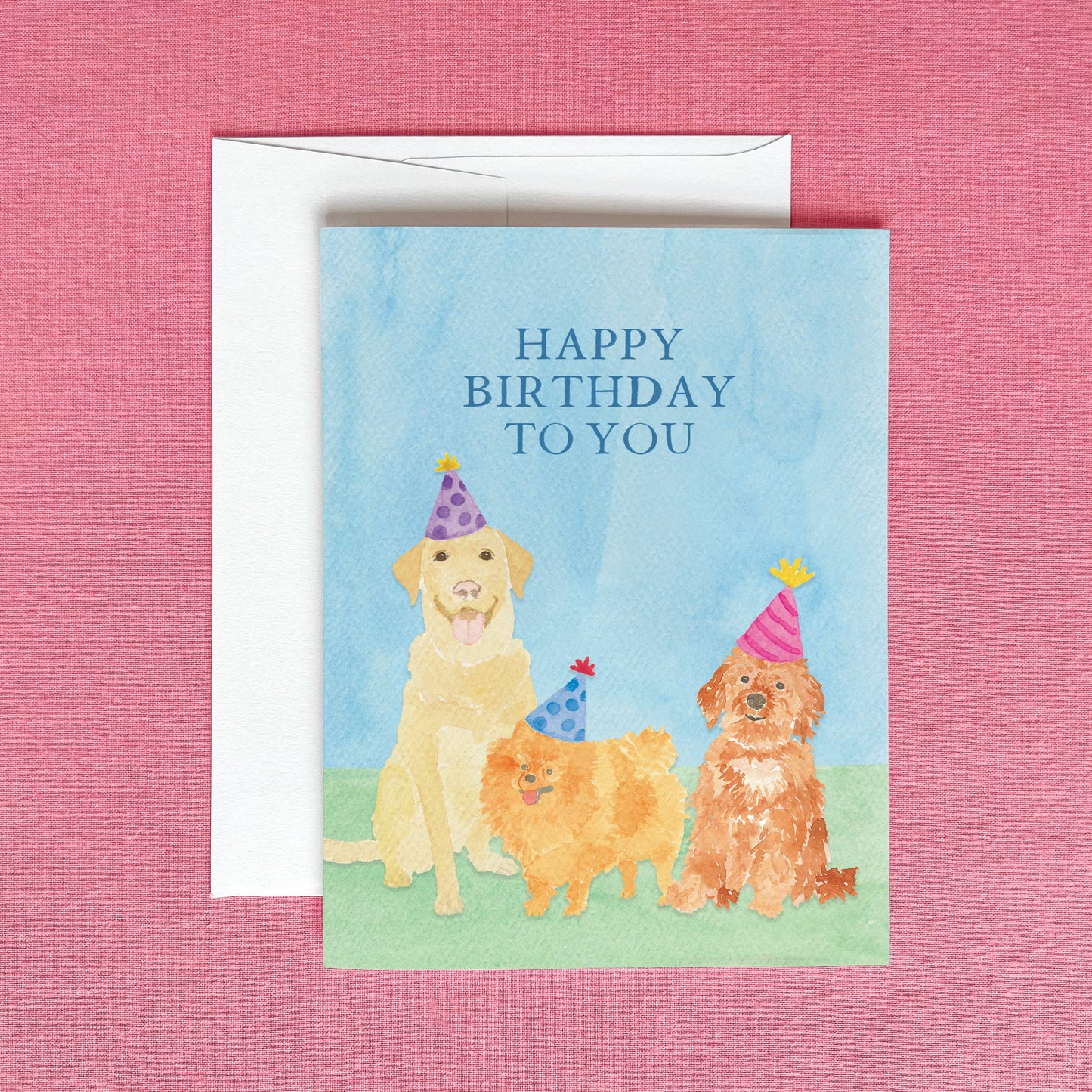Happy Birthday Doggies card