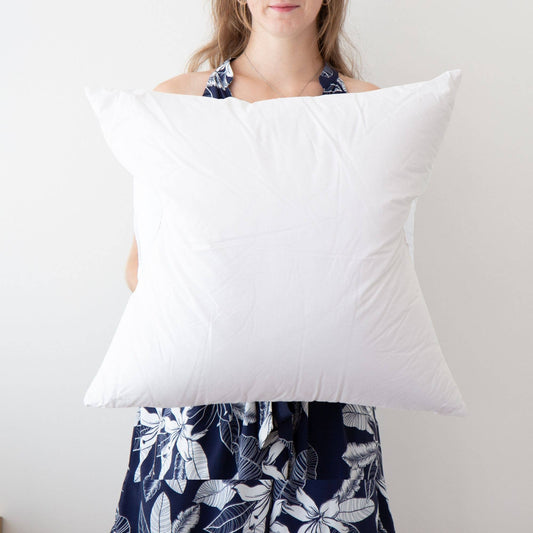 Down Alternative Pillow Inserts - Made in Massachusetts: Plush poly fill made in the usa