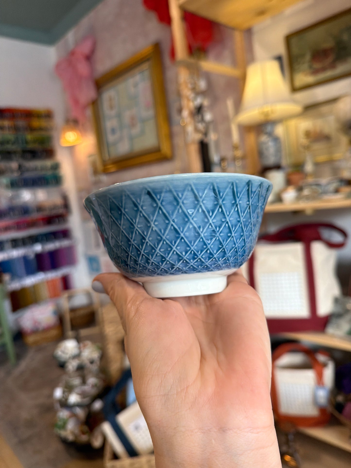 Vintage small soup bowl