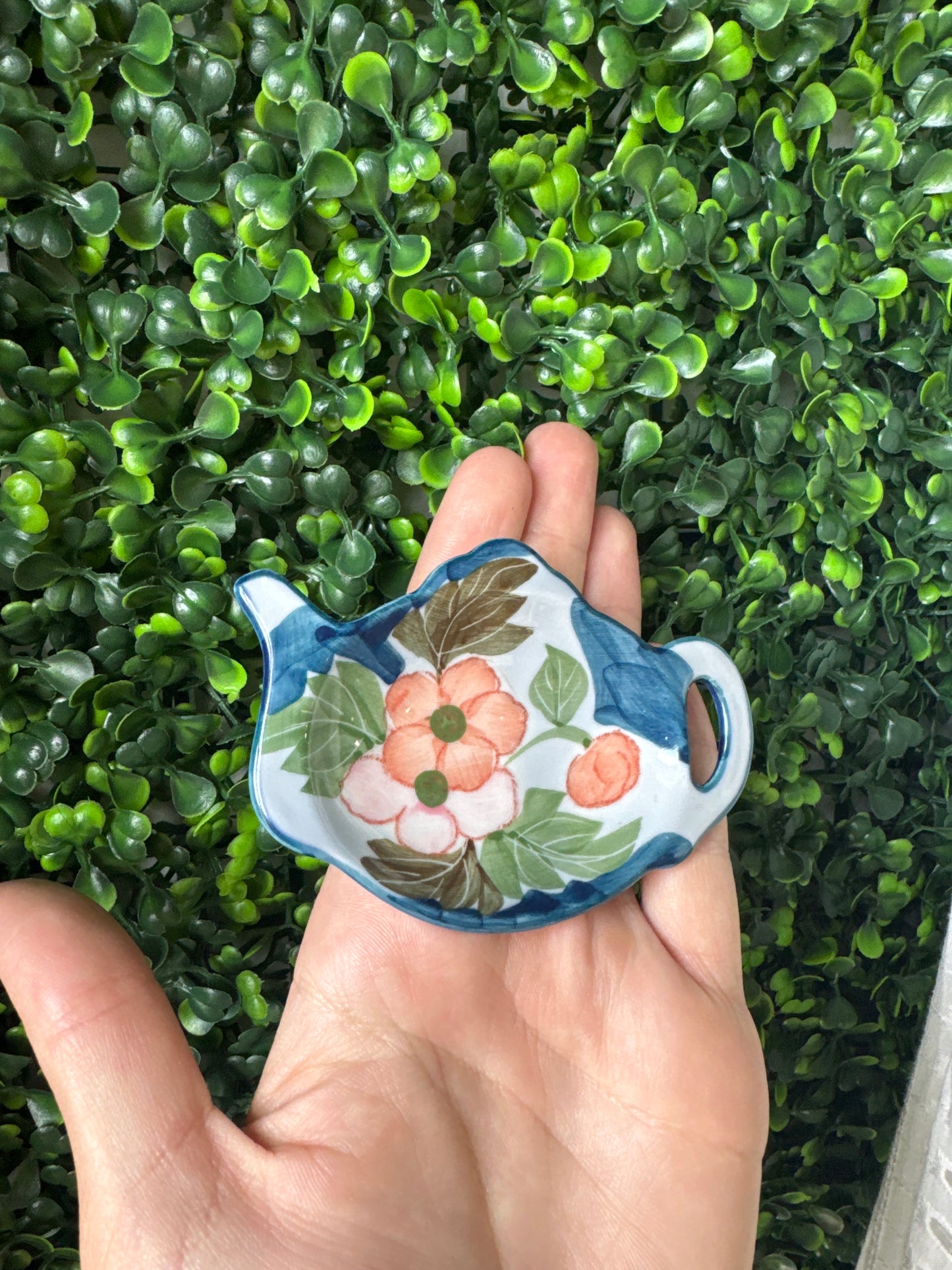 Vintage teabag plate