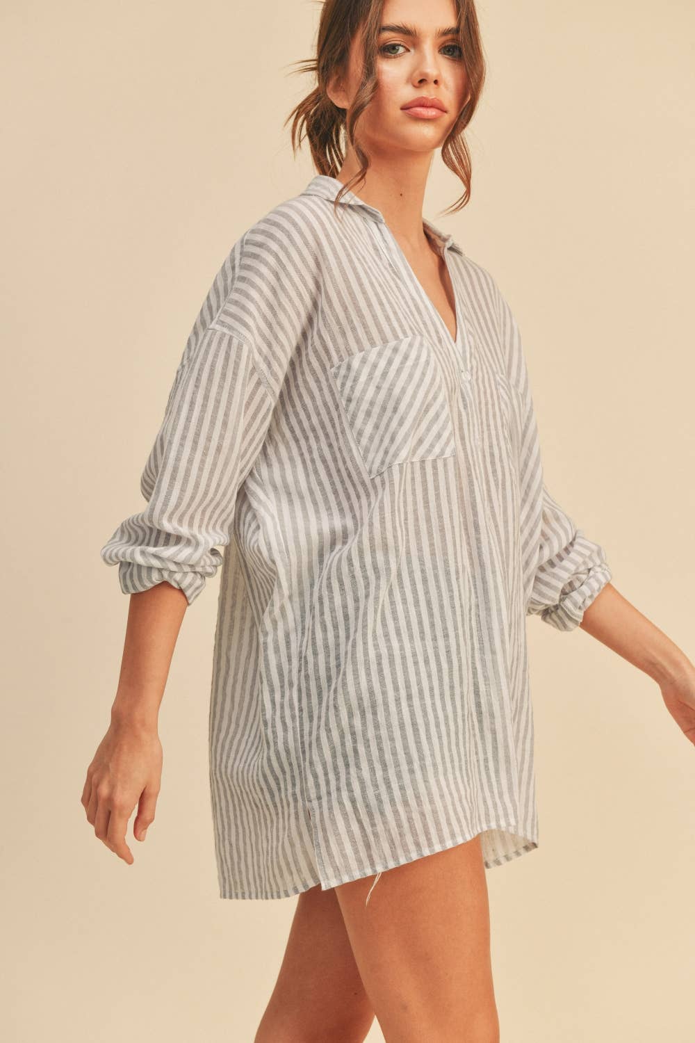STRIPED BUTTONDOWN SHIRT