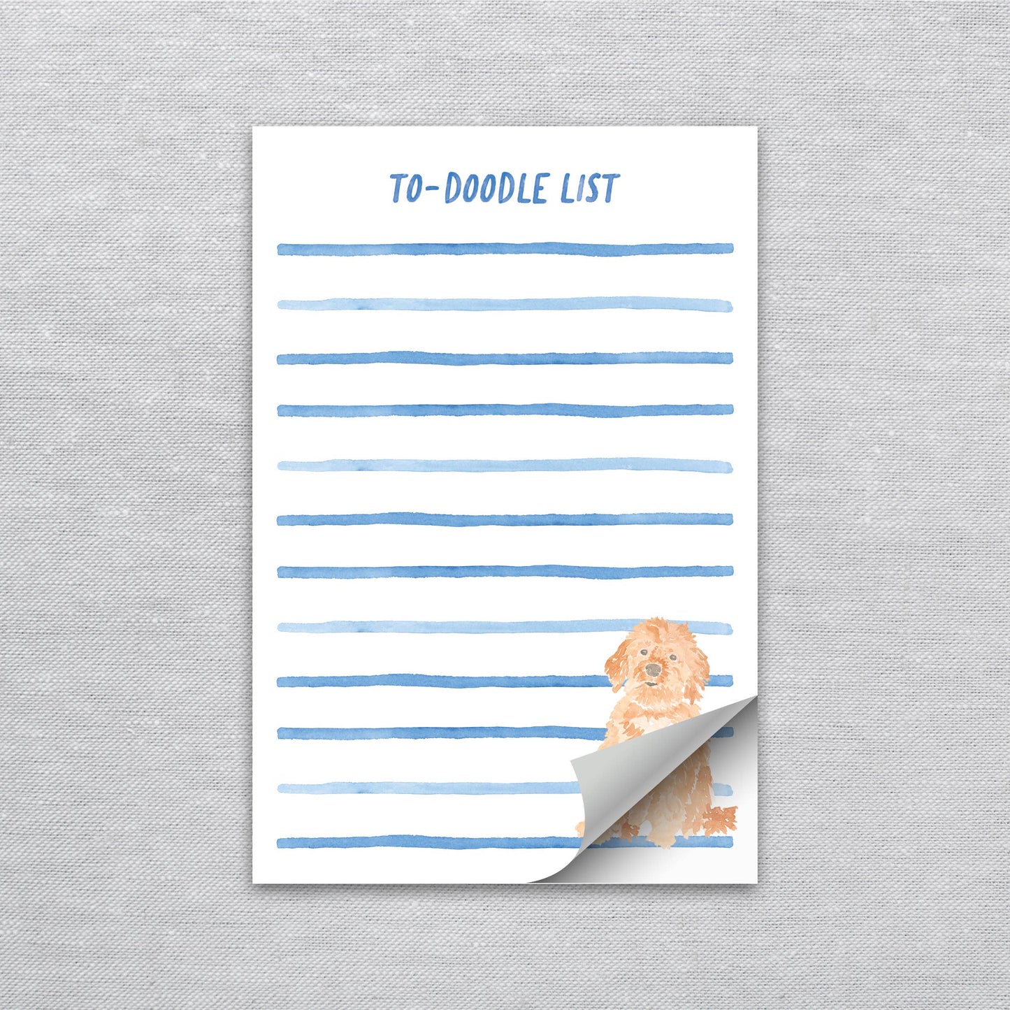 To-Doodle Notepad | Goldendoodle Notepad | To-Do Dog Notepad