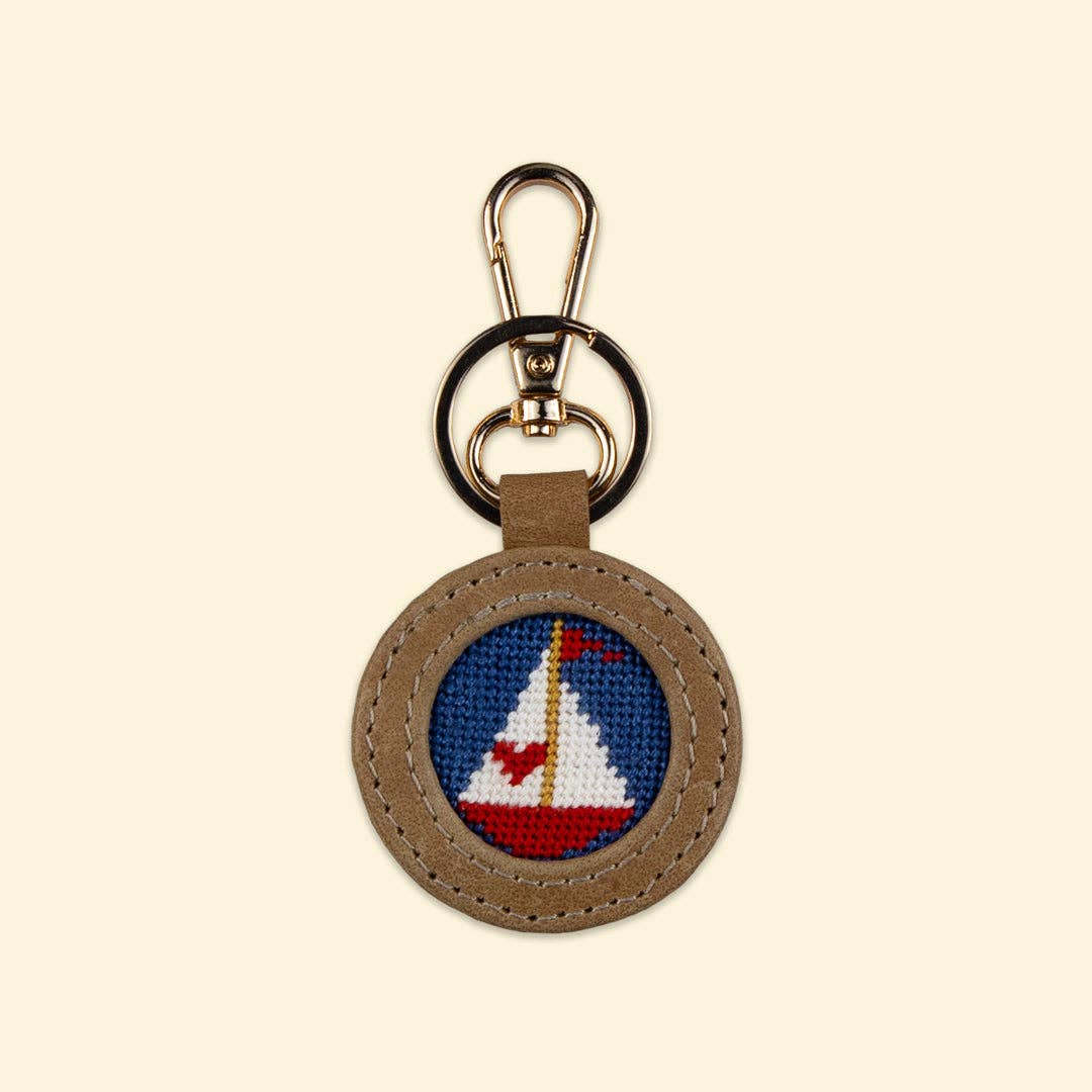 Love Boat Key Fob Kit: All-In-One, Self Finishing Needlepoint Kit