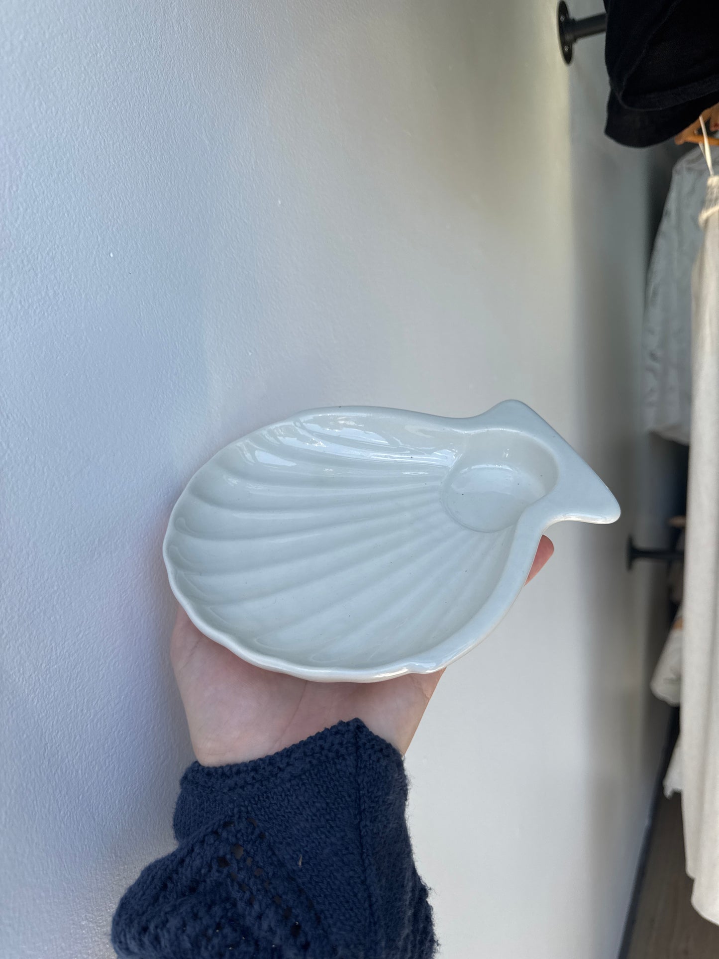 Vintage Shell tealight holder
