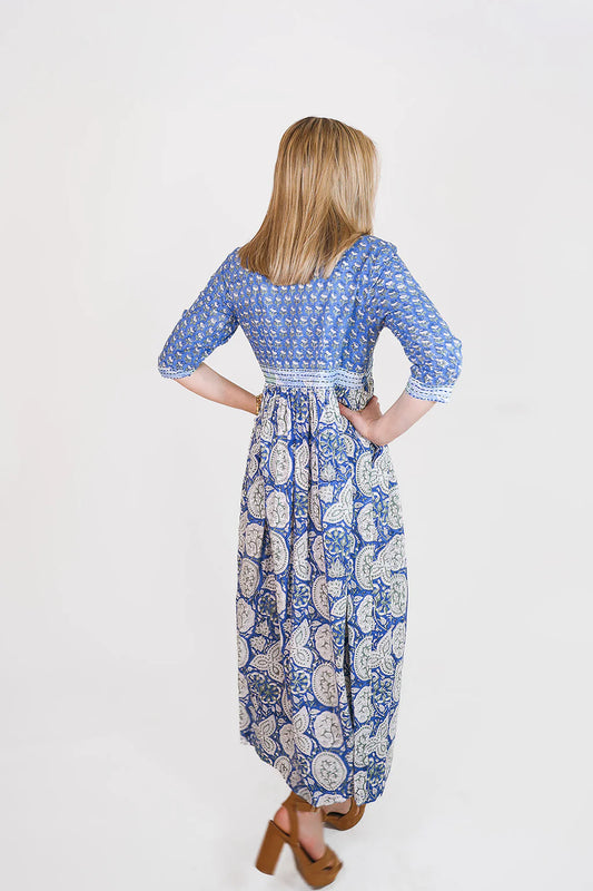 Coastal Blues kaftan