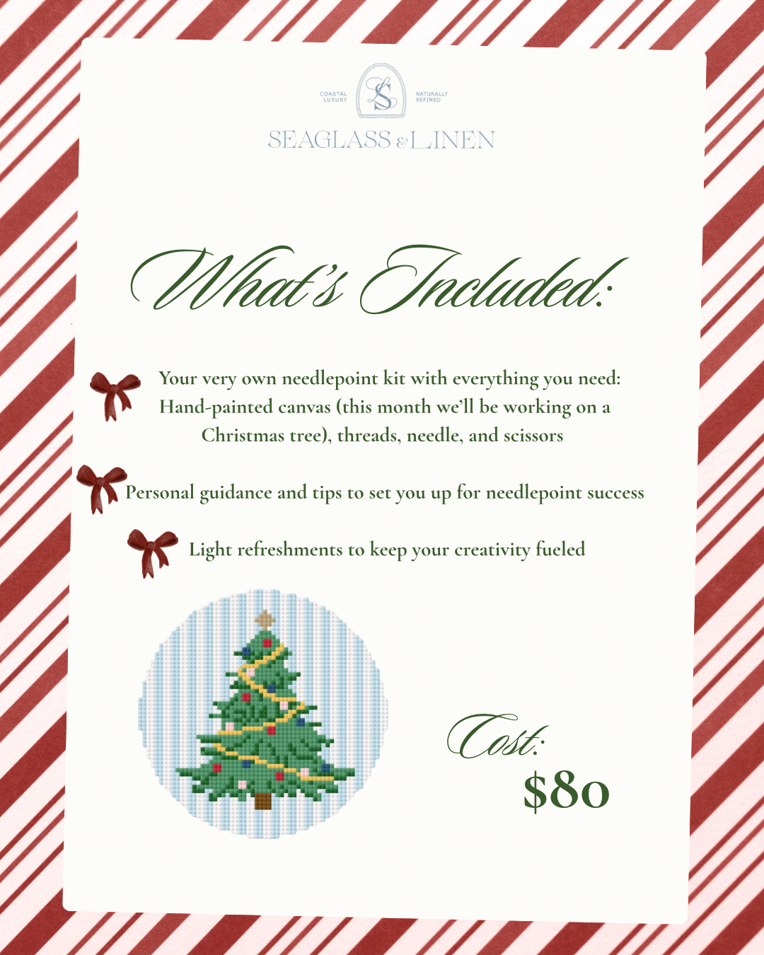 November Beginners Needlepoint Class