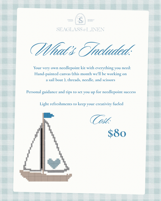 Learn to Needlepoint Class April