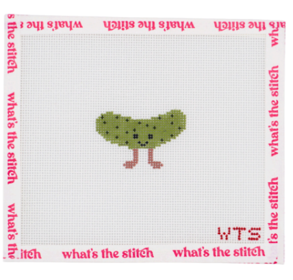 Mini Pickle Hand Painted Canvas