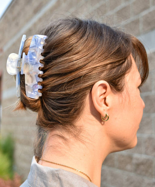 Rectangle All Acetate Claws- Extra Large Hair Clips Claws : Ocean