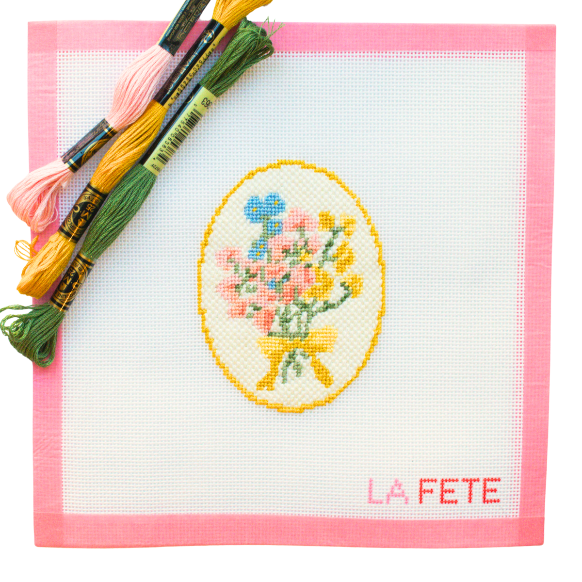 18 mesh Spring Floral Cameo