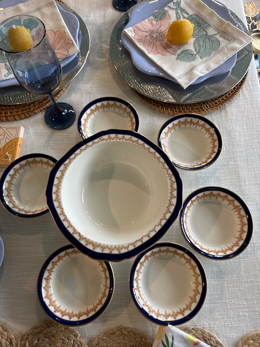 Vintage serving set