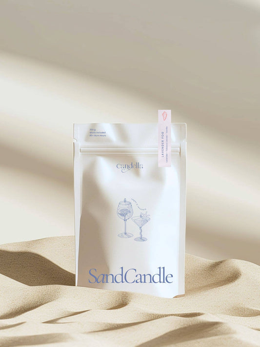 Sand Candles - Lavender Fog: Discovery - 100g