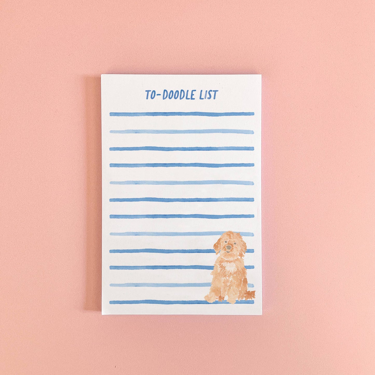 To-Doodle Notepad | Goldendoodle Notepad | To-Do Dog Notepad