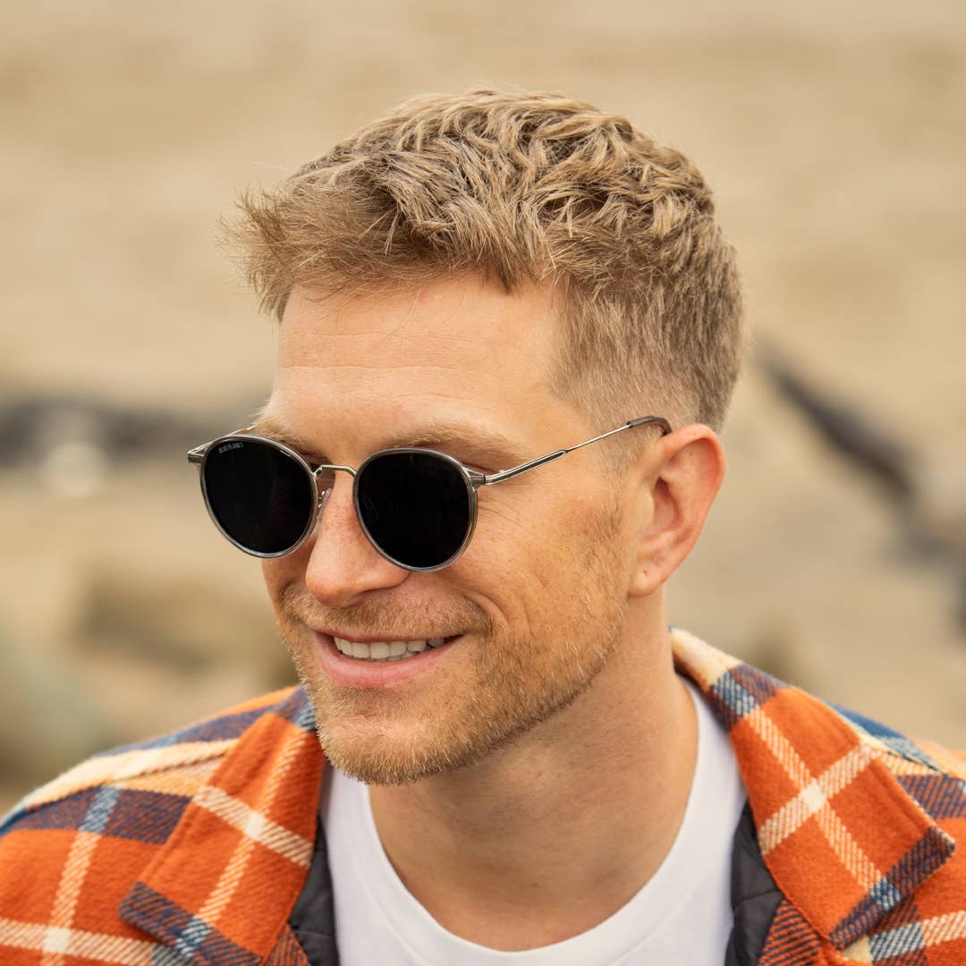 Niko - Crystal Grey / Silver / Smoke Polarized Len