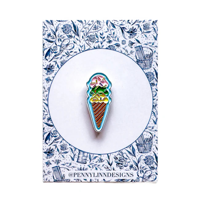 Three scoop needleminder