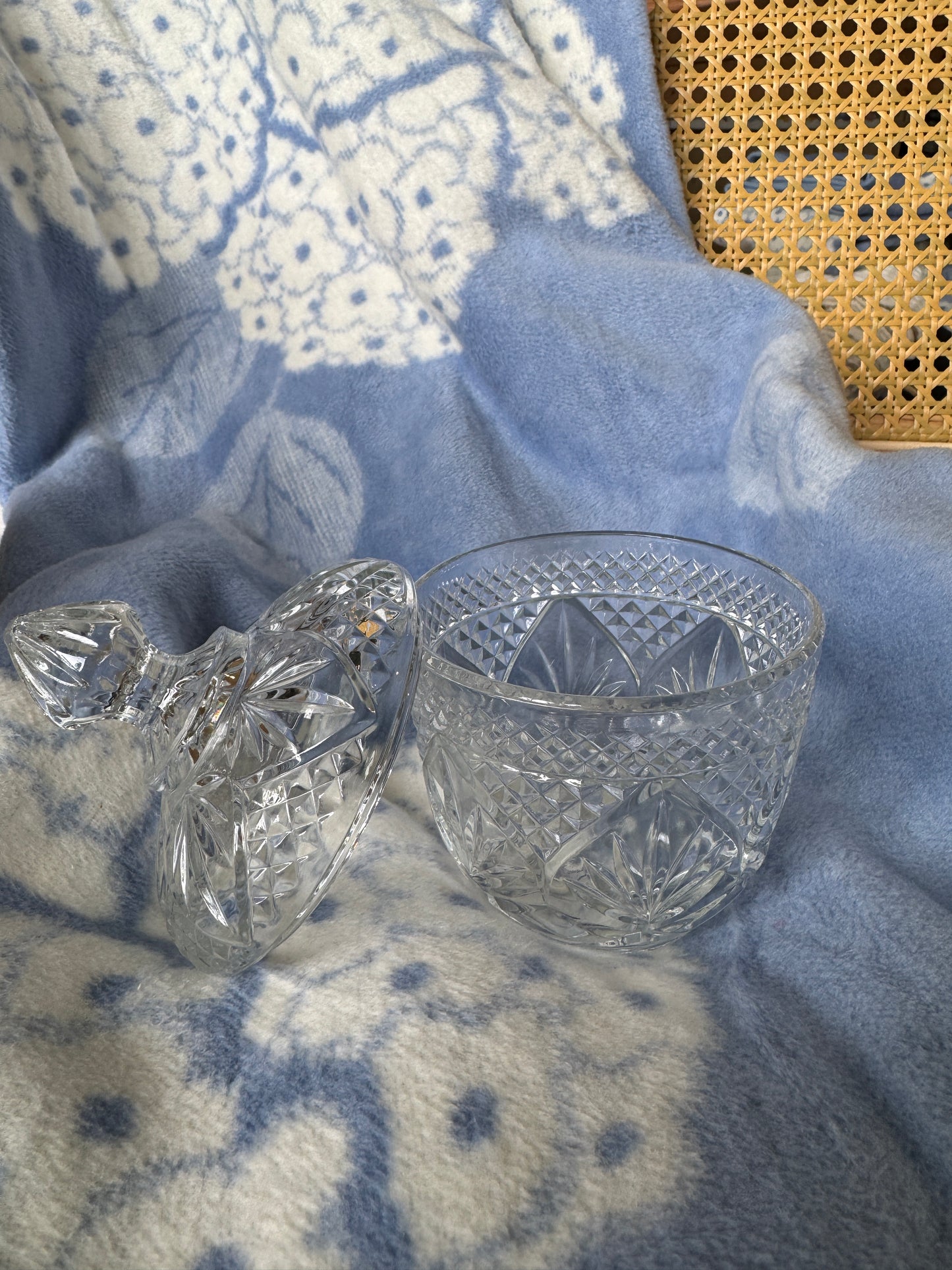 Glass Sugar bowl
