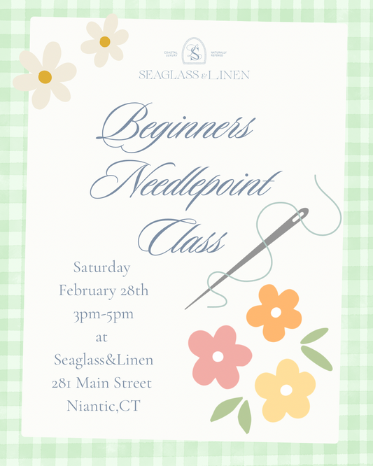 Beginners Needlepoint Class February 28